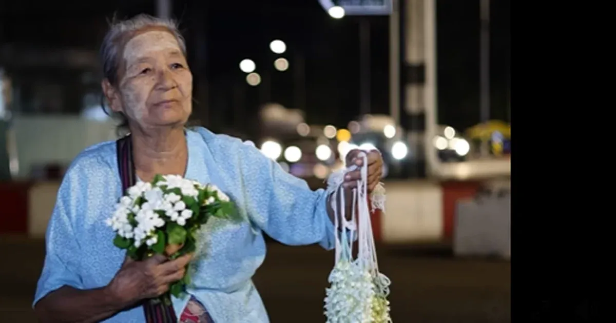 The 84-year-old flower is the love of life for Daw Shwe Thum Thum