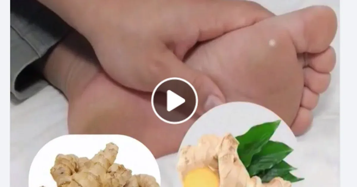 Benefits of just rubbing your feet with ginger