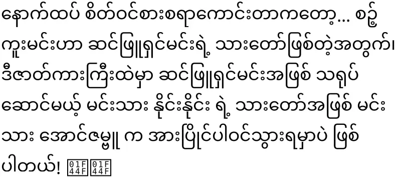 Will the character of Sokkumin and Aung Zambu's acting be compatible?