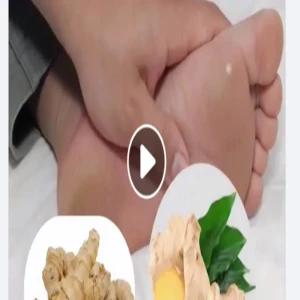 Benefits of just rubbing your feet with ginger