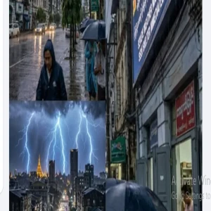 Important weather warning for residents of Yangon
