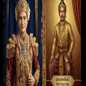 The smiling prince, Thana Ray Moe, who will be seen as Tharayawati Min in the movie Kone Pao Dynasty
