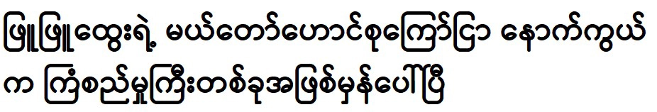 Phyu Phyu Htwe told the true stories of her life